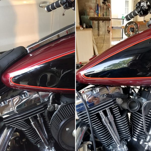 motorcycle dent repair philadelphia before and after