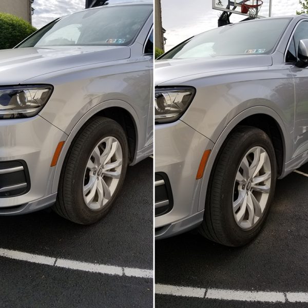 suv dent repair before and after